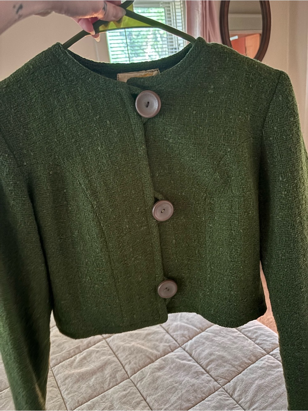 Vintage Green Jacket - Picture 4 of 4